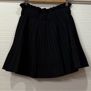 Zara Black Mini Pleated Skirt